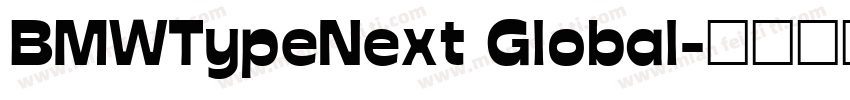 BMWTypeNext Global字体转换